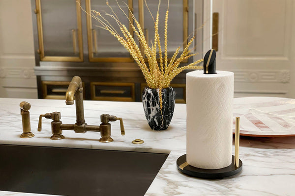 Paper Towel Holder Angled Luxe