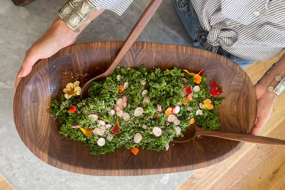 Woodshop  Chop Salad Bowl
