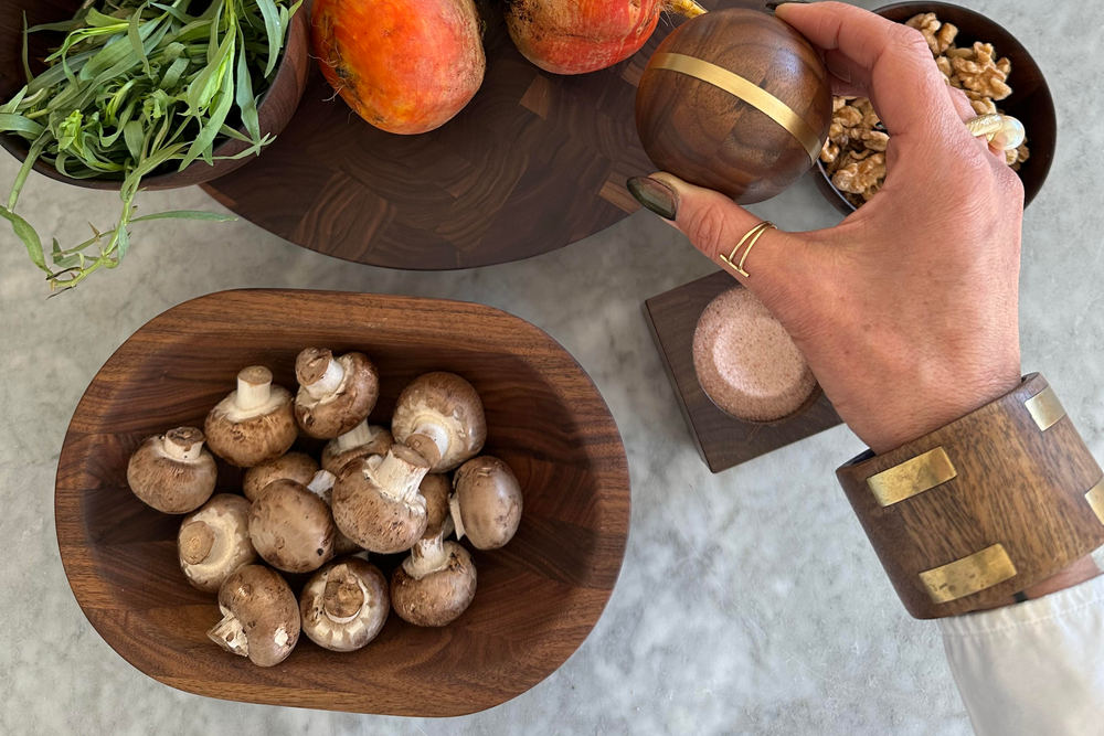 Large Oval Bowl - The Wooden Palate