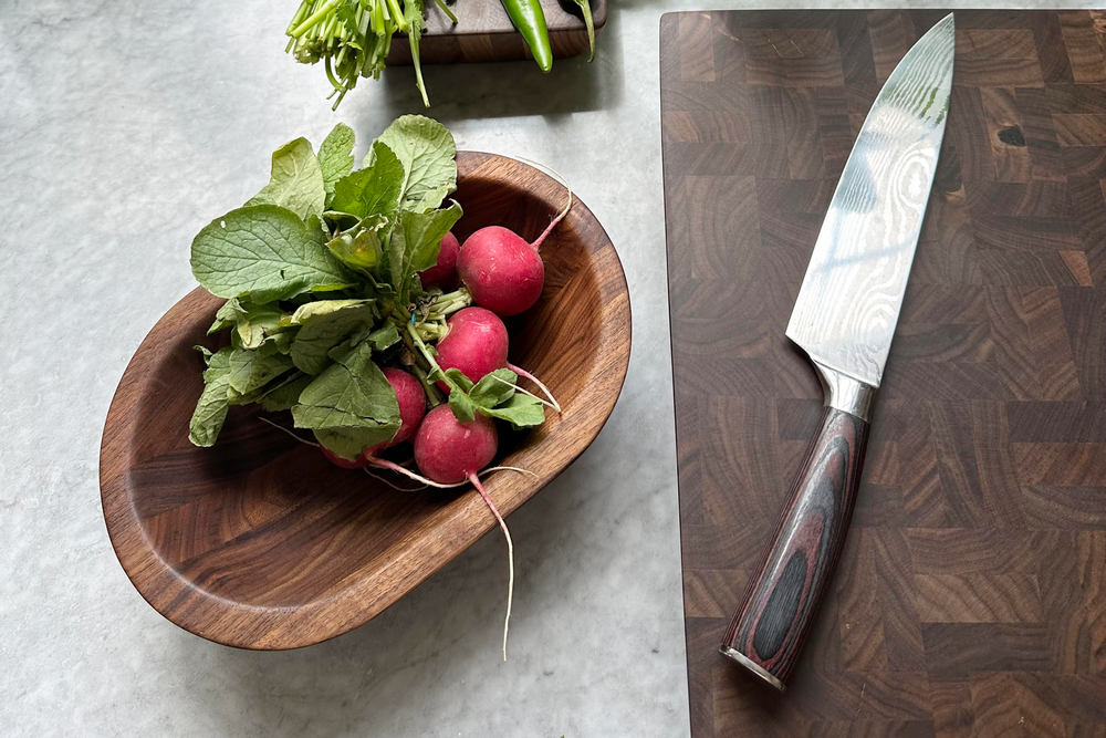 Large Oval Bowl - The Wooden Palate