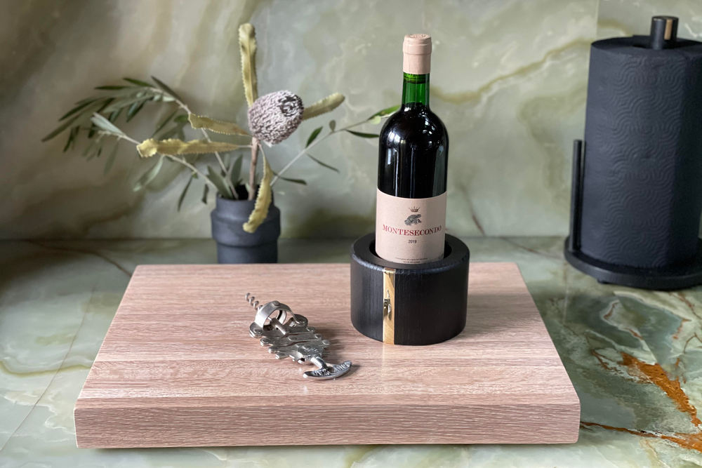 Mod Wine Coaster - The Wooden Palate