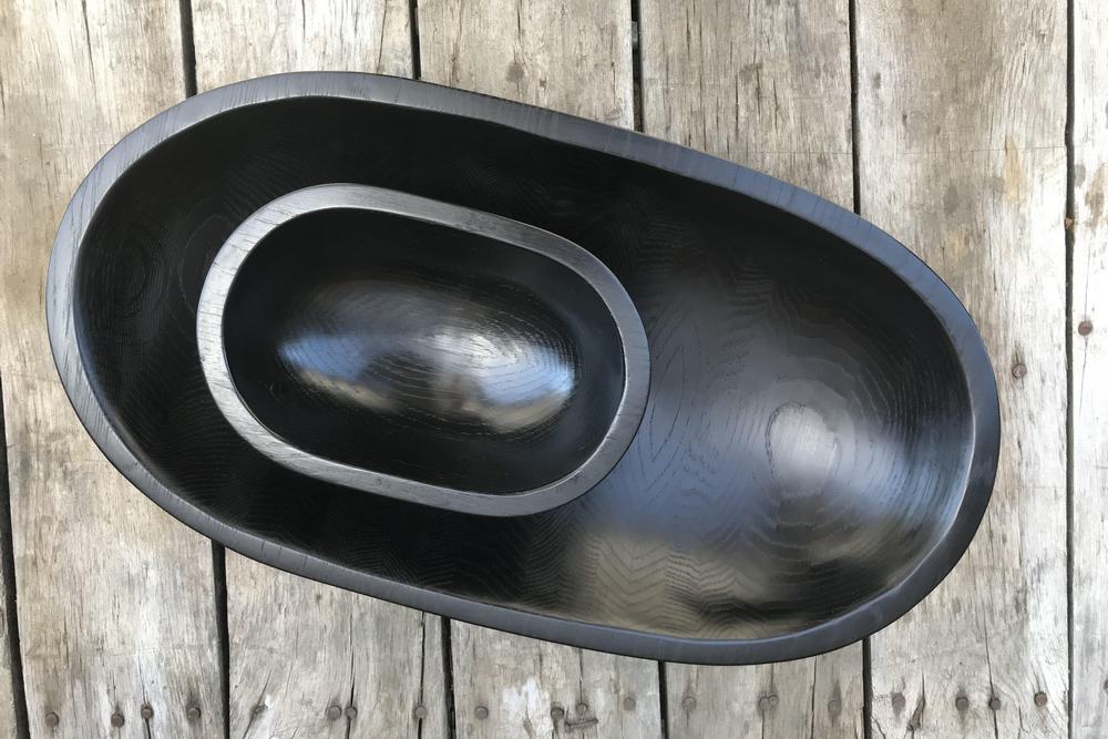 Oval Bowl Set of two The Wooden Palate