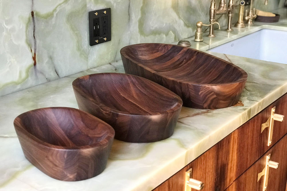 Large Oval Bowl - The Wooden Palate